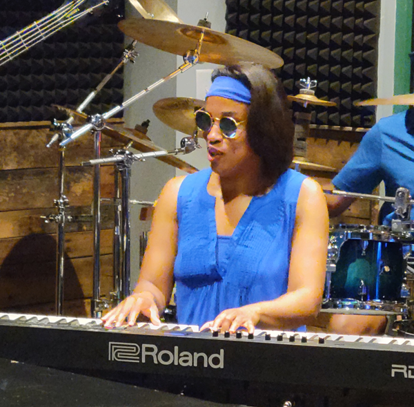 Genene Blackwell performs live with band